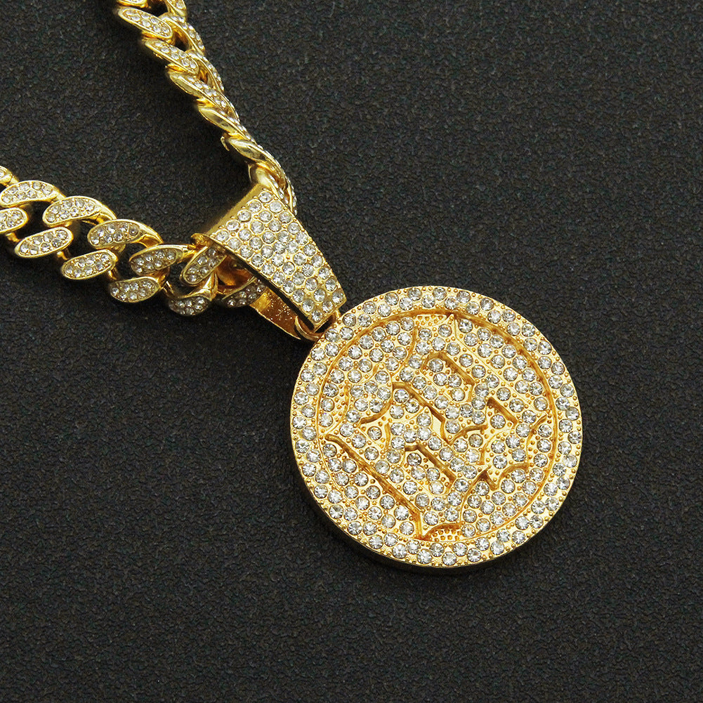 Pendant Cuban Link Chain Nightclub Street Necklaces