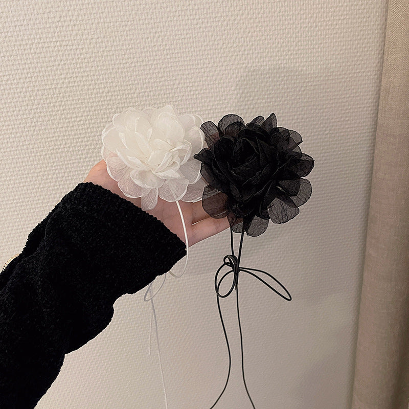 Und White Camellia Pure Desire Niedliche Halsketten