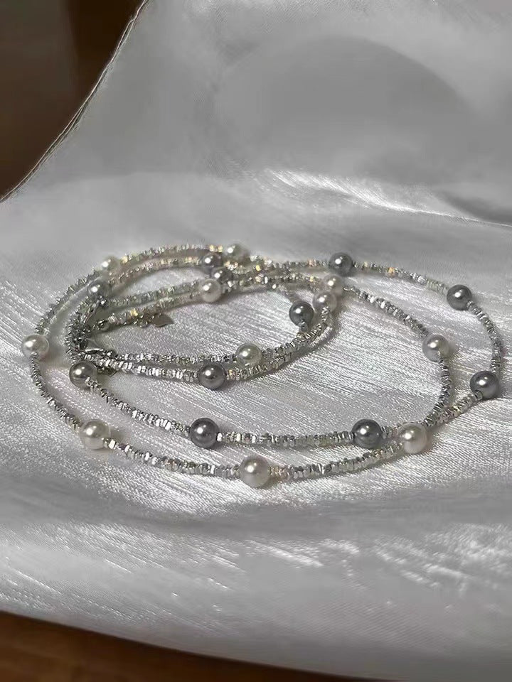 Starry Strong Light Pearl For Luxury High-grade Design Necklaces