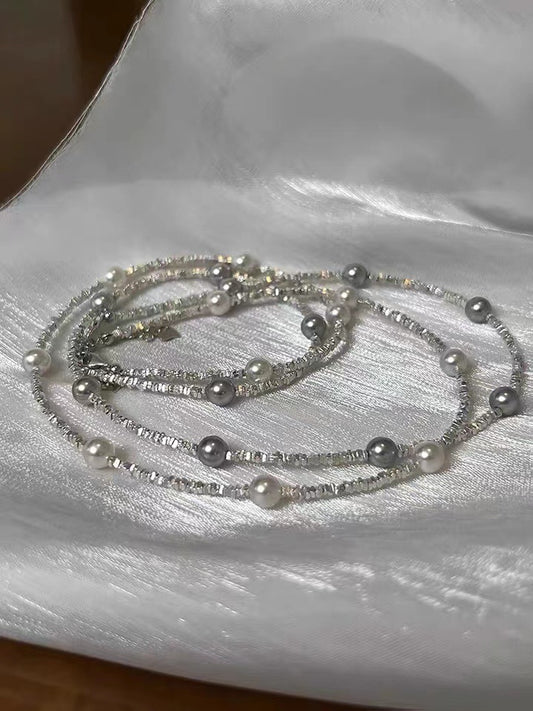 Starry Strong Light Pearl For Luxury High-grade Design Necklaces