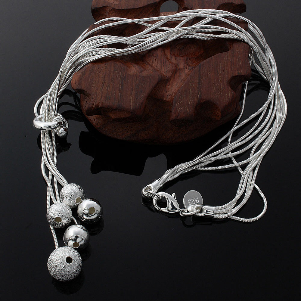 Small Tai Dangling Beads Sand Light Necklaces