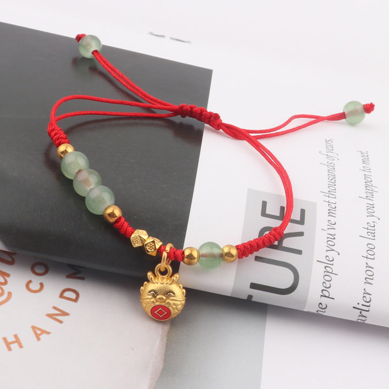 Dragon Red Rope Live Broadcast Hand-woven Bracelets