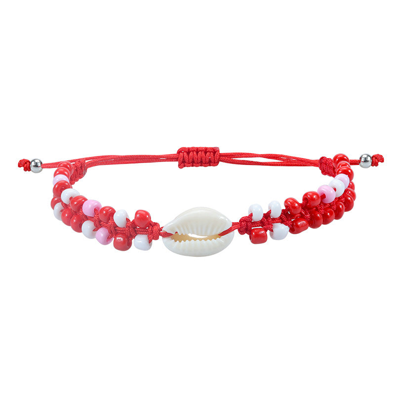 Perlengewebte Handschlaufenarmbänder im böhmischen Stil