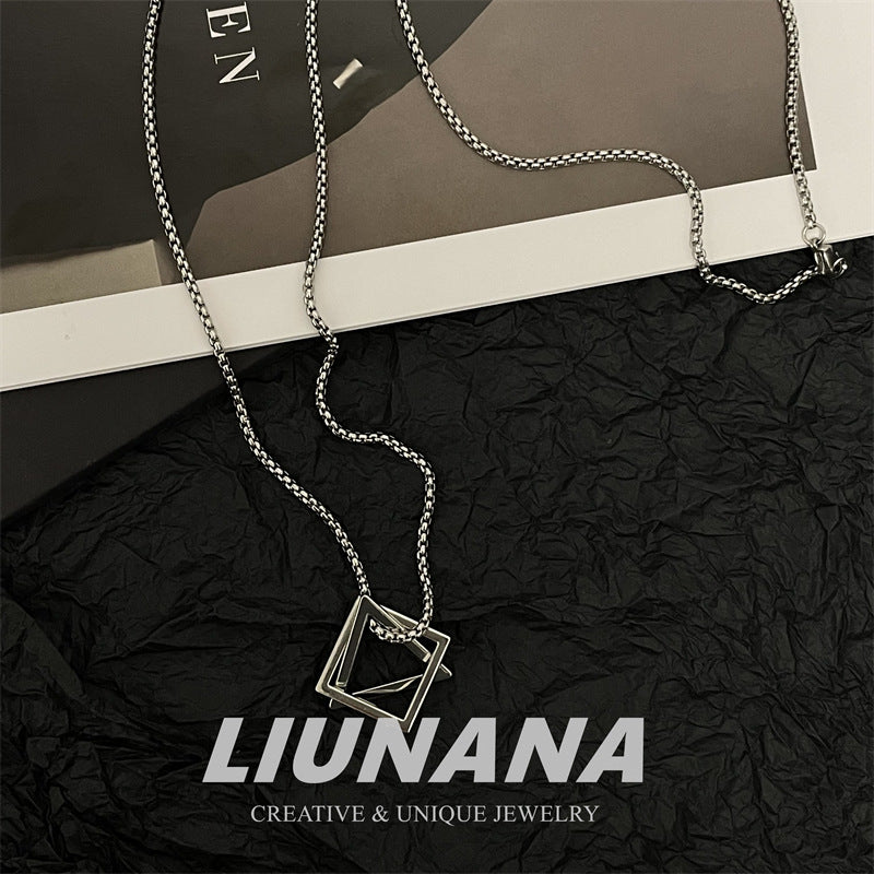 Women's & Men's & Geometric And Fashionable Hip Hop Pendant Necklaces