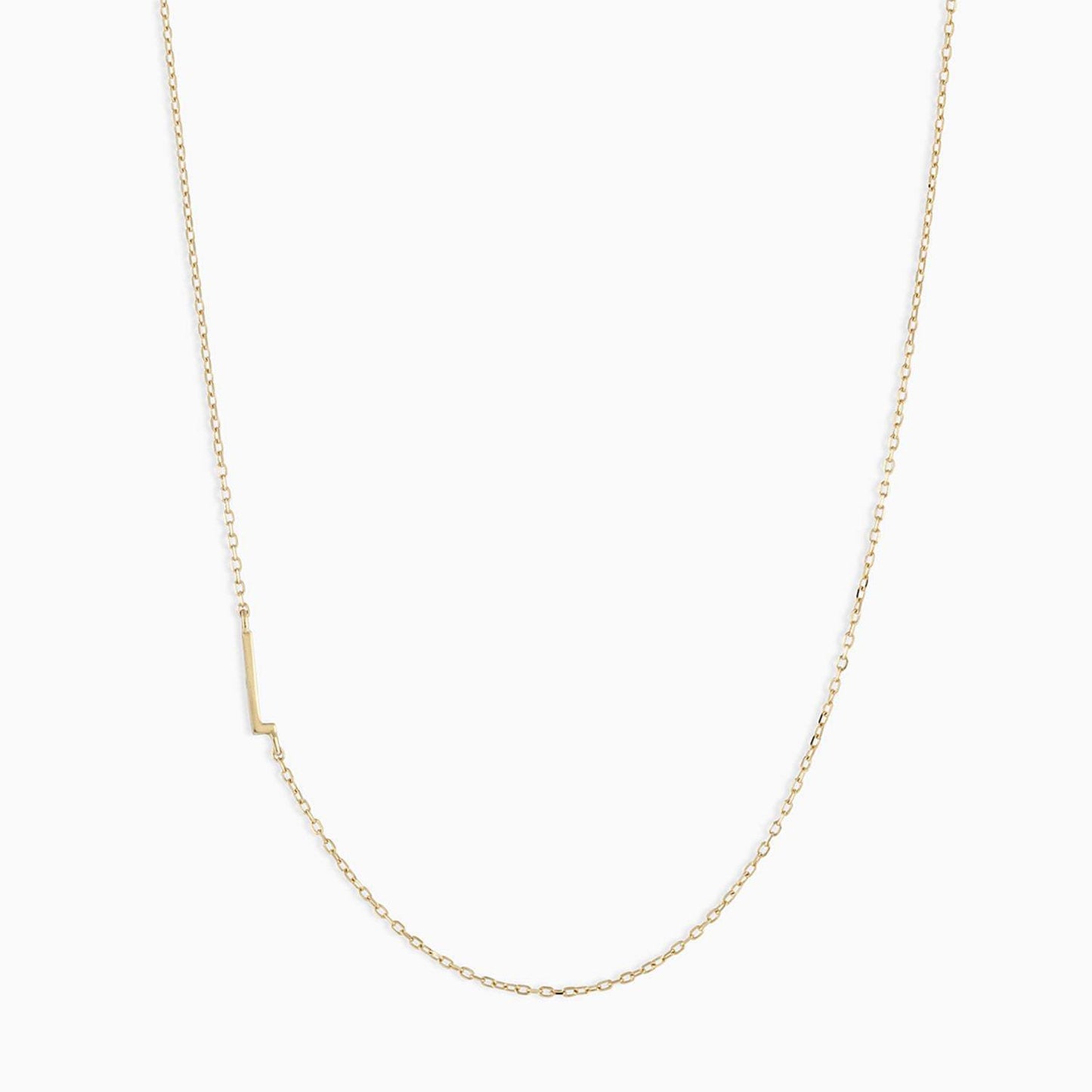 Colliers femme lettre majuscule initiale en acier inoxydable