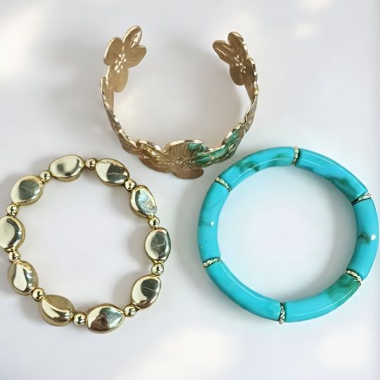 Flower Round Vintage Personality Fashion Exquisite Versatile Design Bracelets