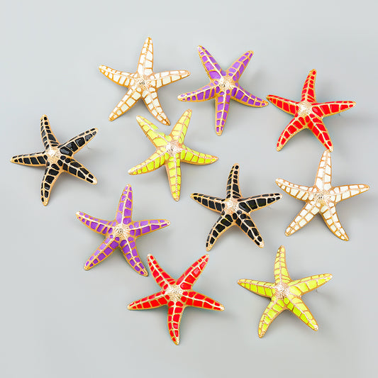 Women's Trendy Summer Cool Ocean Style Alloy Earrings