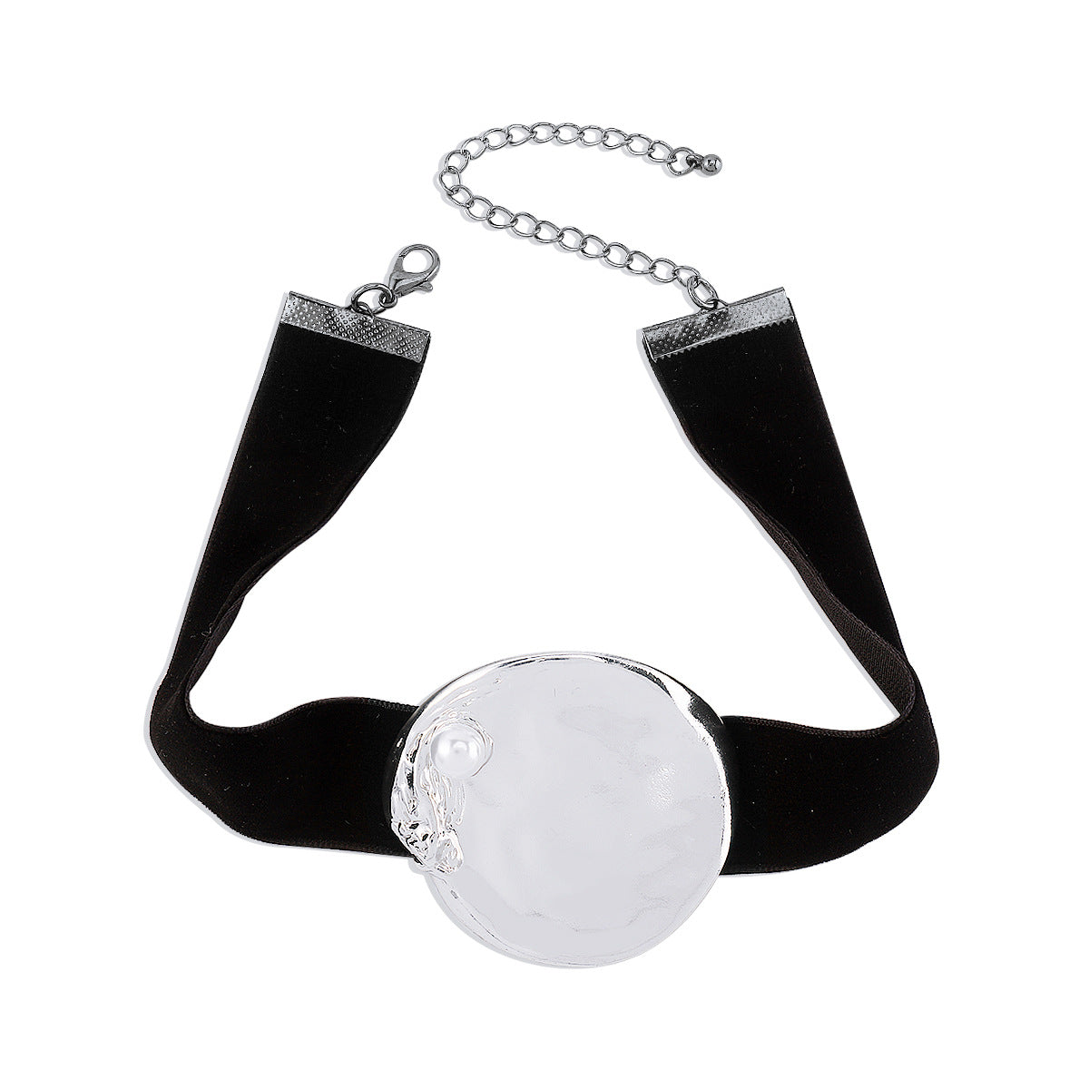 Women's Retro Round Sexy Exaggerated Geometry Metallic Necklaces