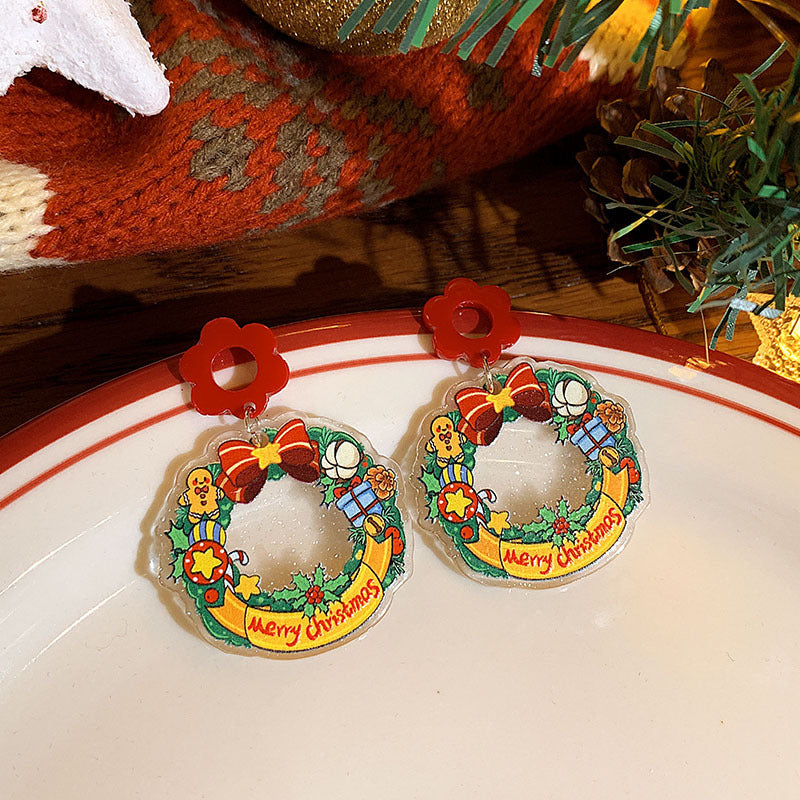 Star Sequins Niche Creative Design Sense Earrings