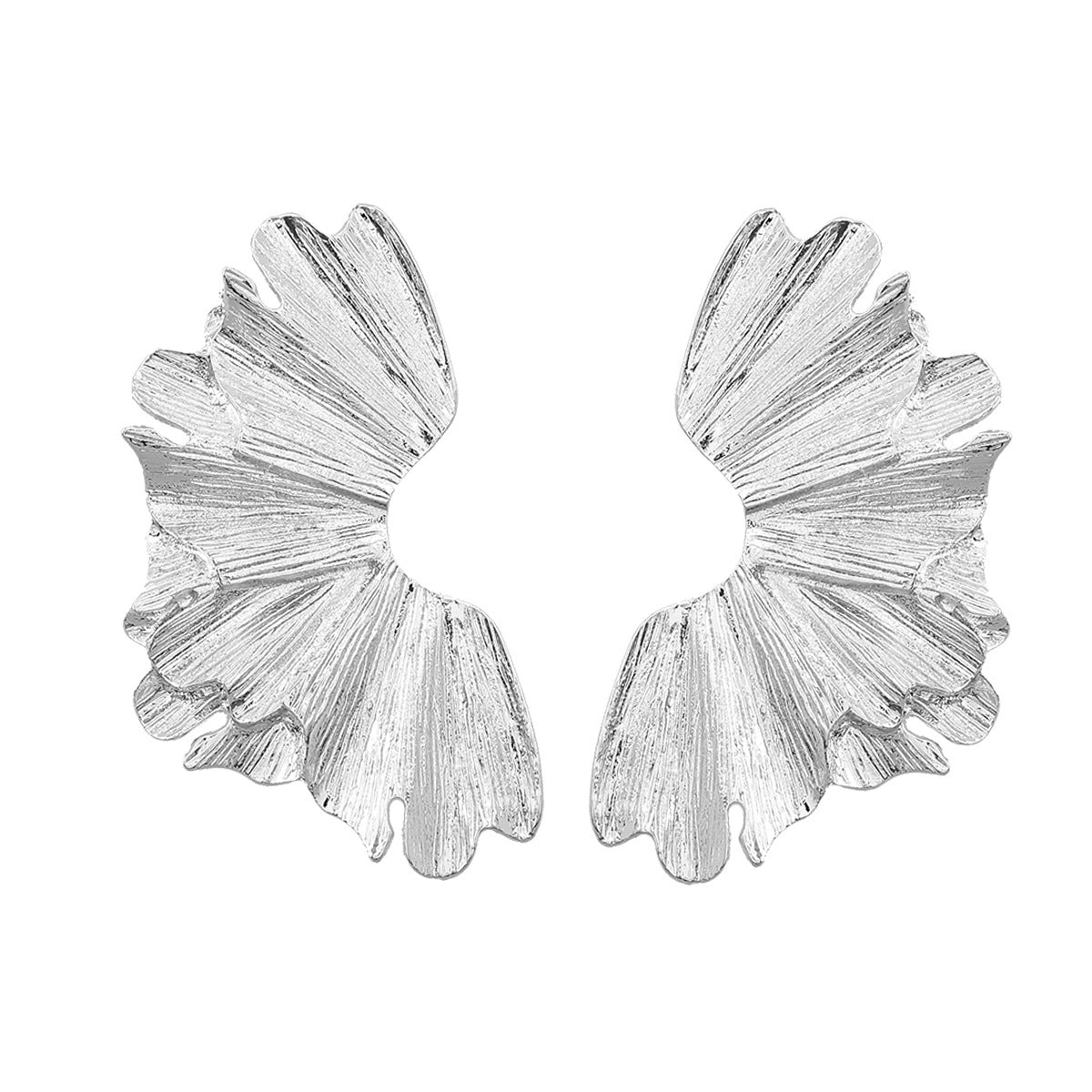 Women's Spring Alloy Flower Exaggerated Trendy Elegance Earrings