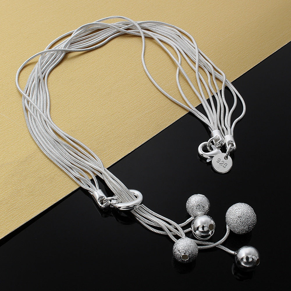 Small Tai Dangling Beads Sand Light Necklaces