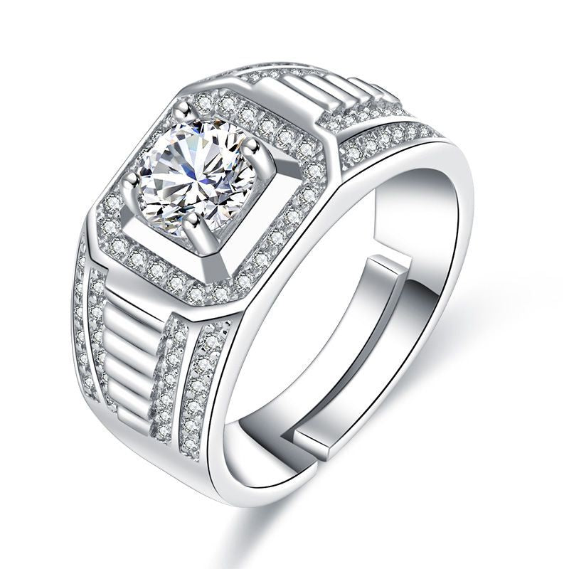 Men's Style Big Man's Fashion Domineering Trendy Rings