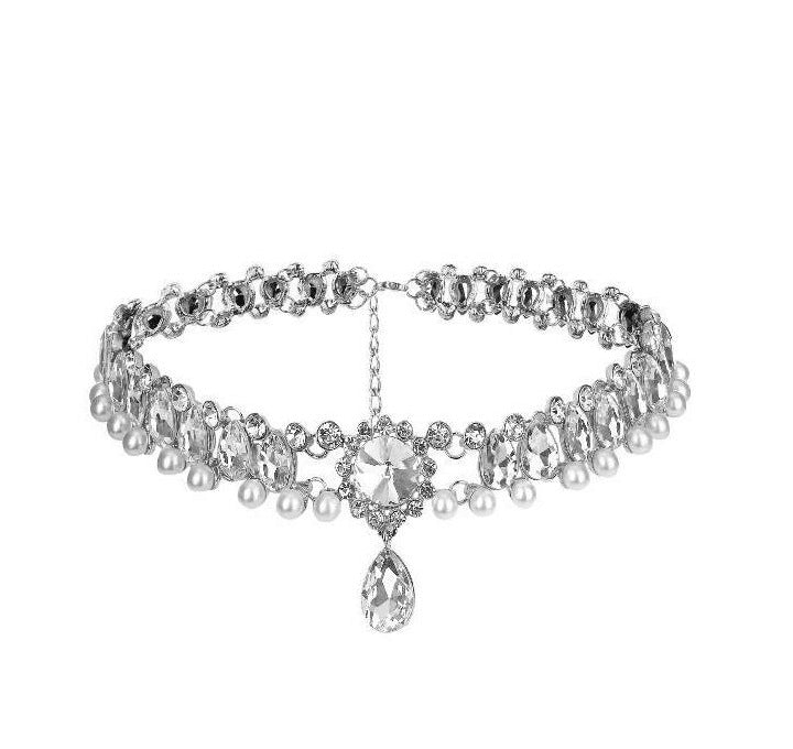 Crystal Light Luxury Temperament Neck Accessories Necklaces