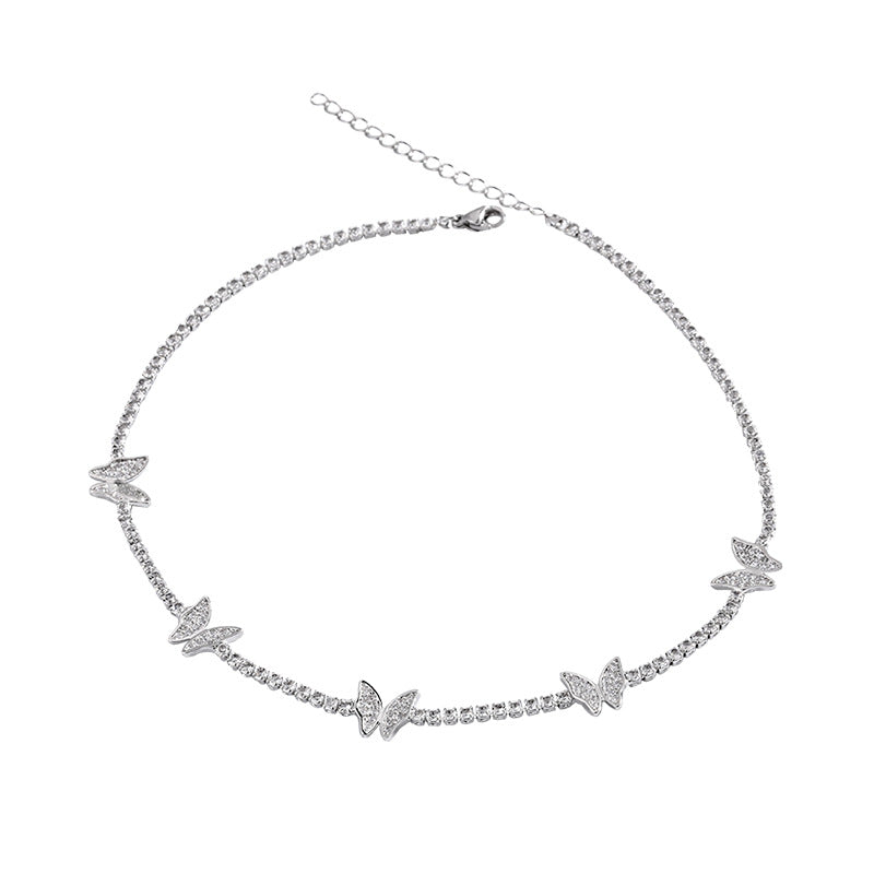 Chaîne de clavicule légère, colliers complets de luxe pour minorités