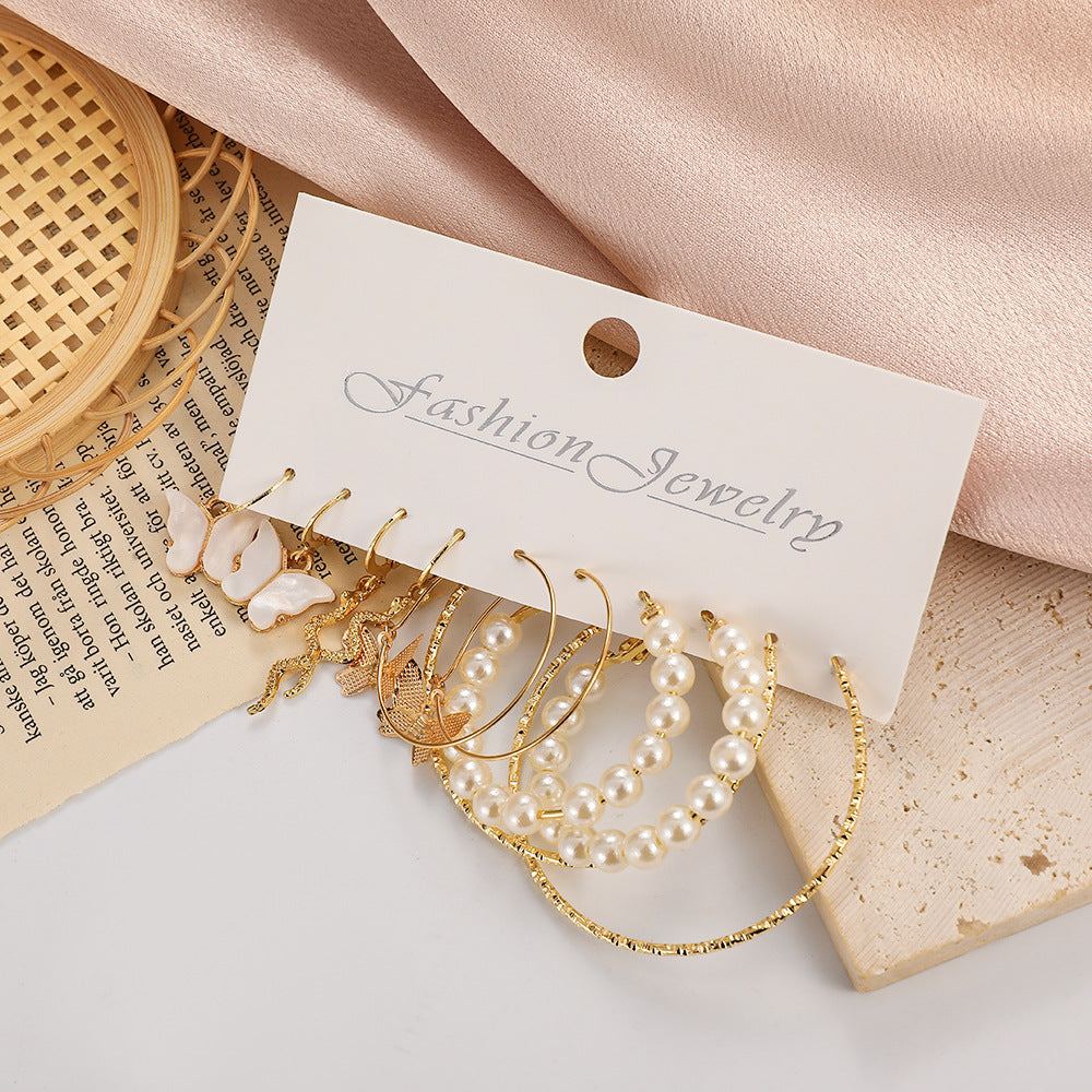 Women's Suit Exaggerated And Personalized Creative Geometric Earrings