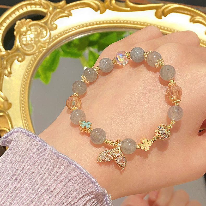Color Hair Crystal Fresh Meerjungfrau-Freundinnen-Armbänder