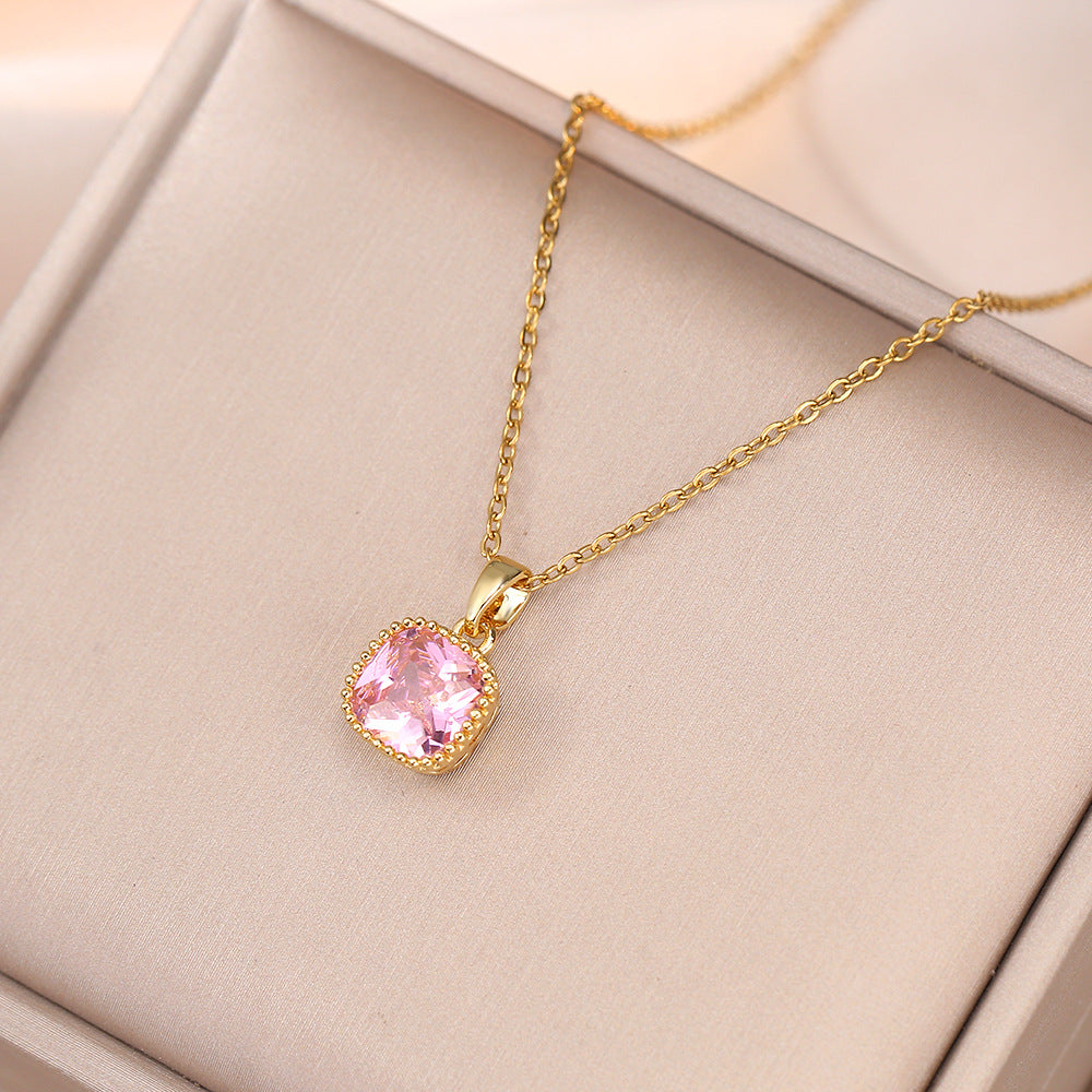 Women's Interest Light Luxury Design Pendant Elegant Outfit Necklaces
