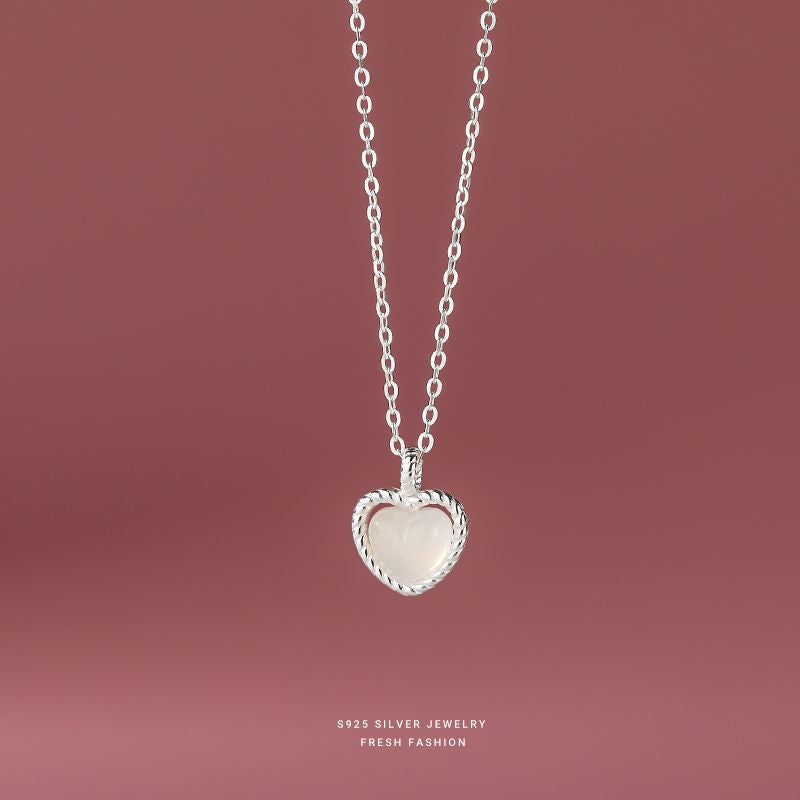 Colliers de clavicule de luxe légers en agate blanche, intérêt spécial