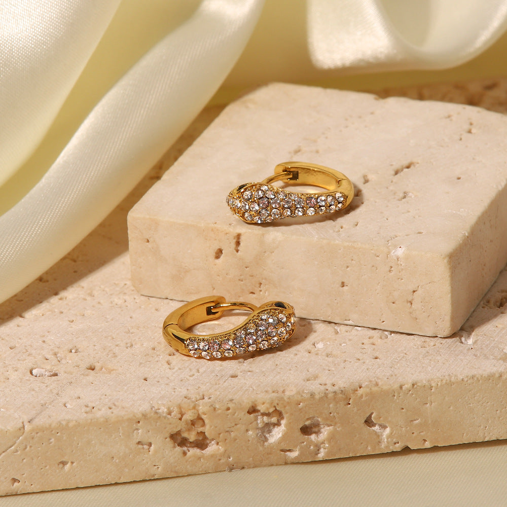 Bagues de luxe légères incrustées de Zircon, haute sensibilité