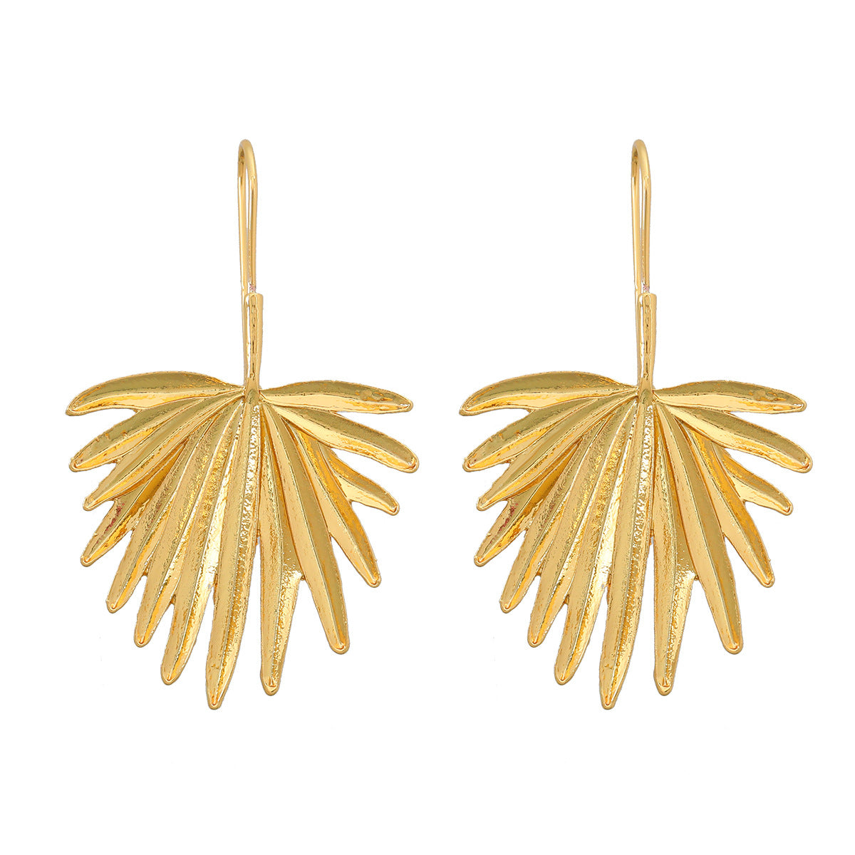 Alloy Flower Female Trend Metal Feeling Earrings