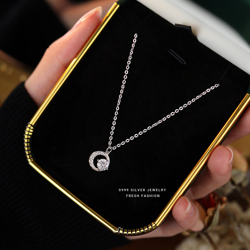 Women's Shiny Zircon For Light Luxury High-grade Necklaces