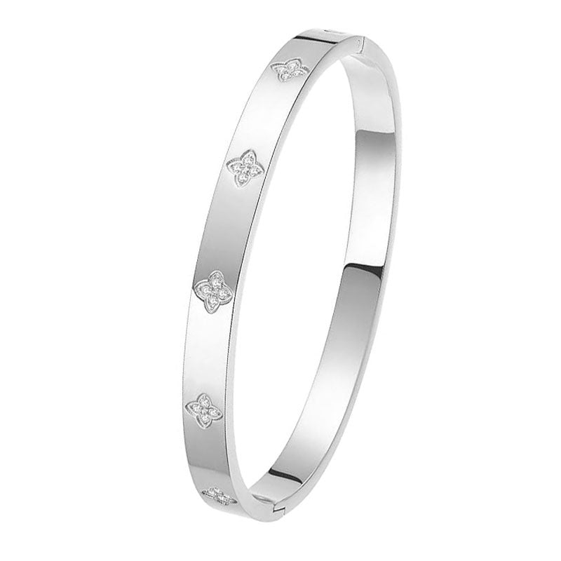 Geometric Metal Armband Exaggerated Personalized Leaf Bracelets