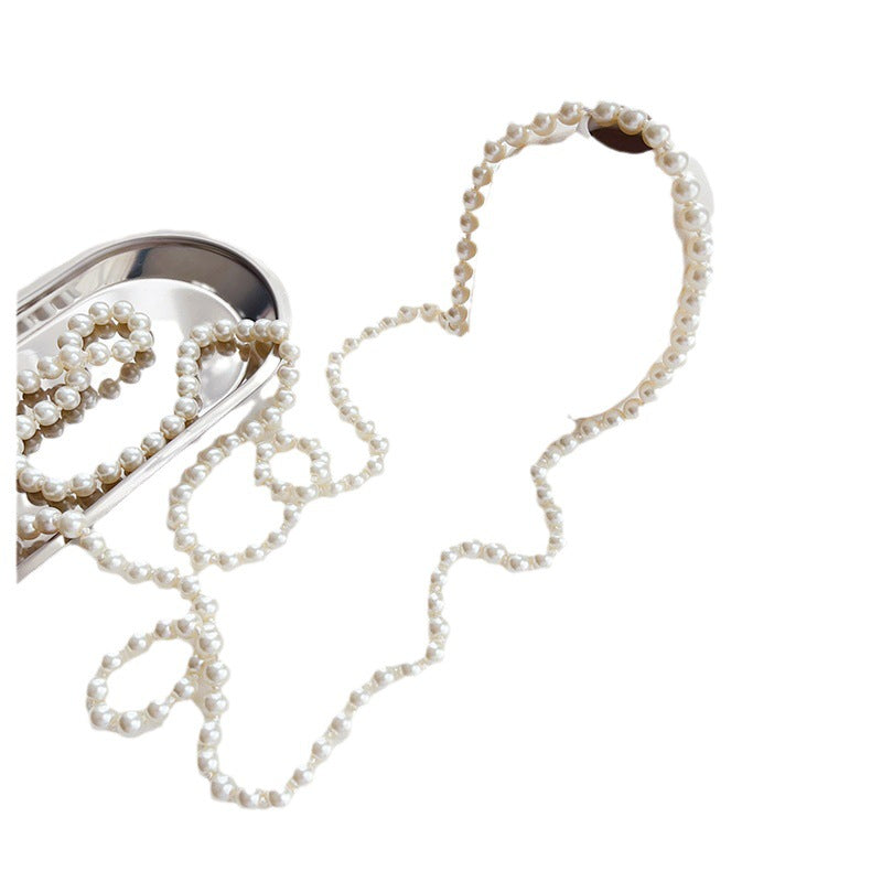 Chaîne de pull longue pour femmes, décorations légères, colliers minoritaires de luxe