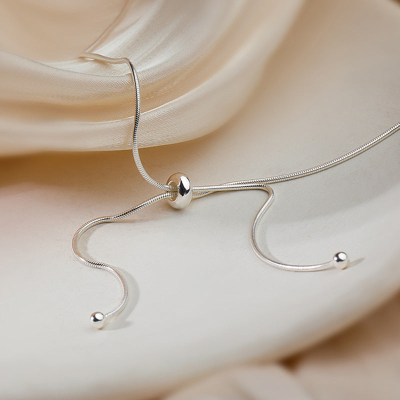 Style élégant perles rondes conception de cordon colliers de sens de haute qualité