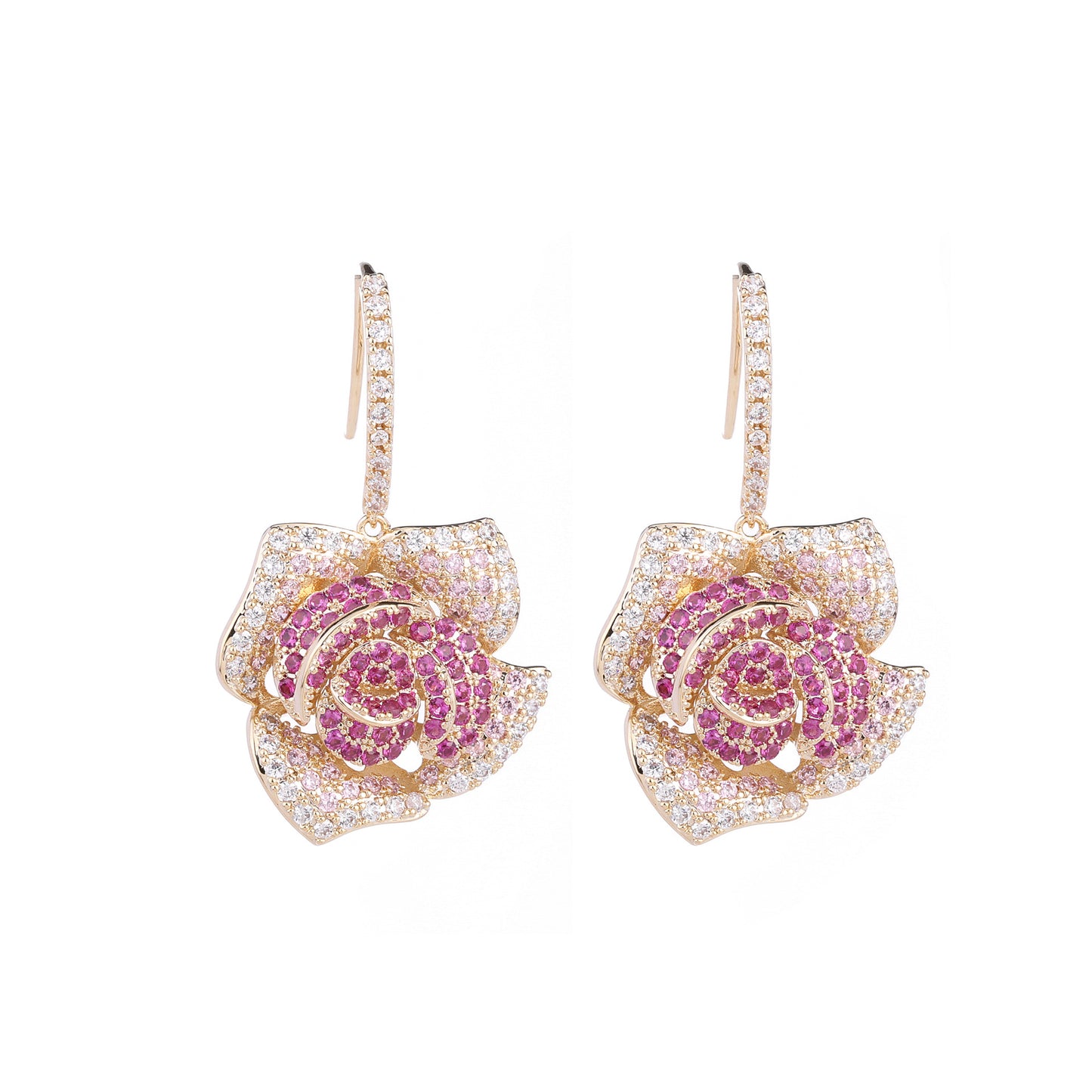 Women's Temperament And Exaggerated Dinner Party Micro Earrings