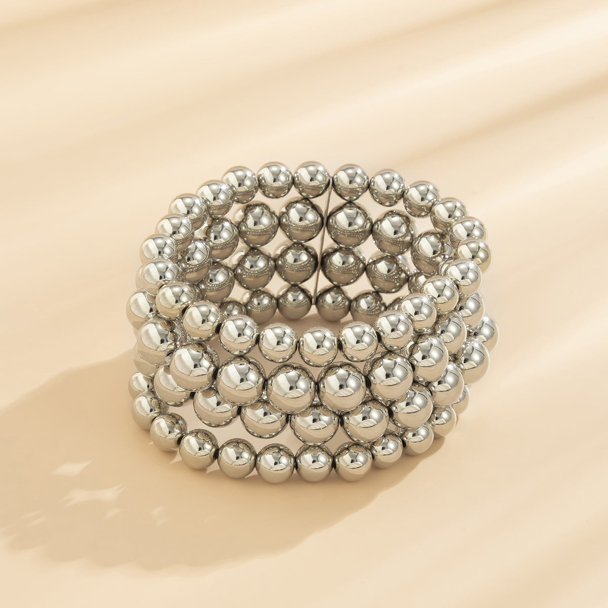 Colliers simples à perles pour femmes, ornement exagéré, jumeaux, Punk, minorité