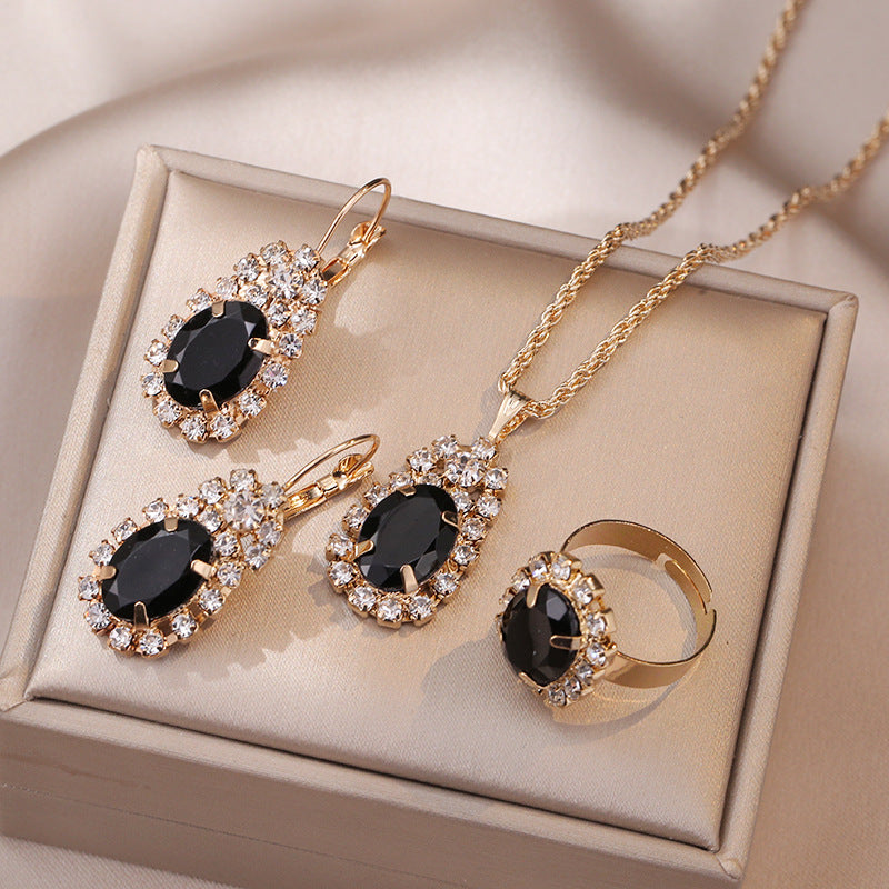 Women's Pendant High-grade Suit Hemp Flowers Chain Necklaces