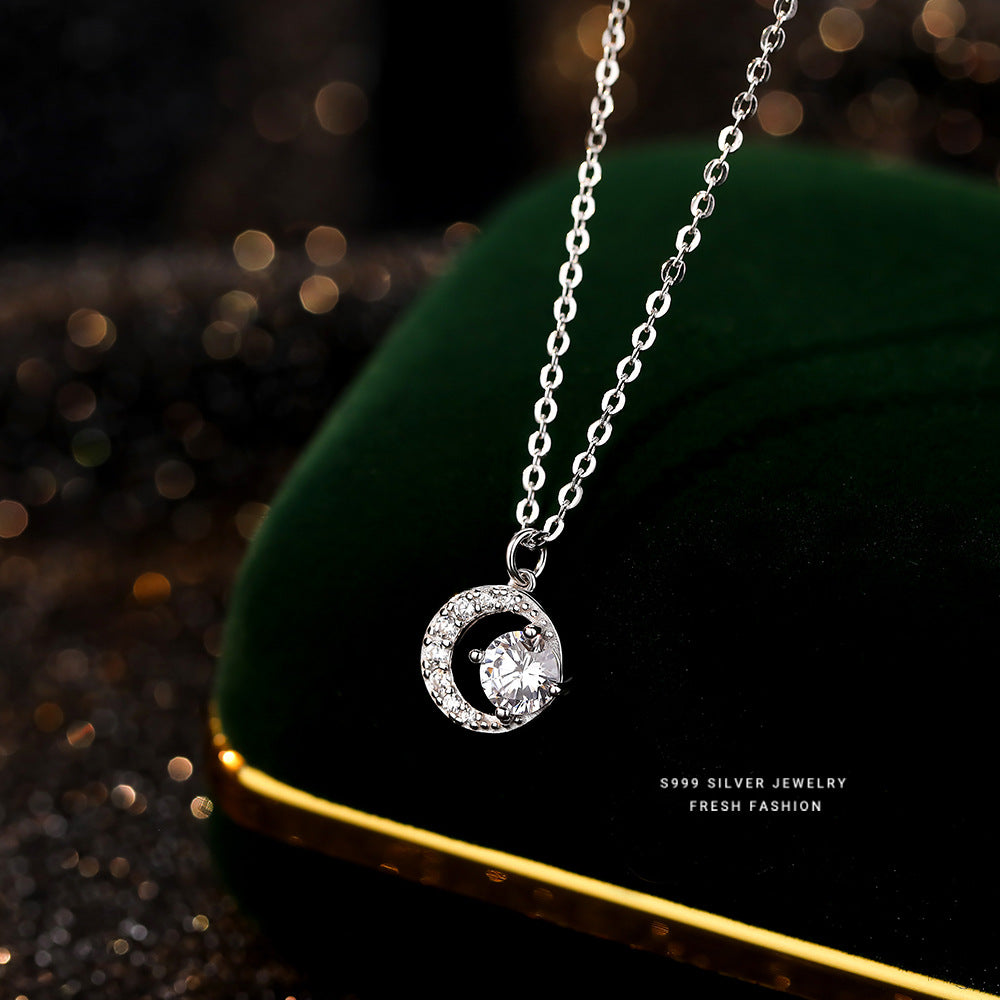 Women's Shiny Zircon For Light Luxury High-grade Necklaces
