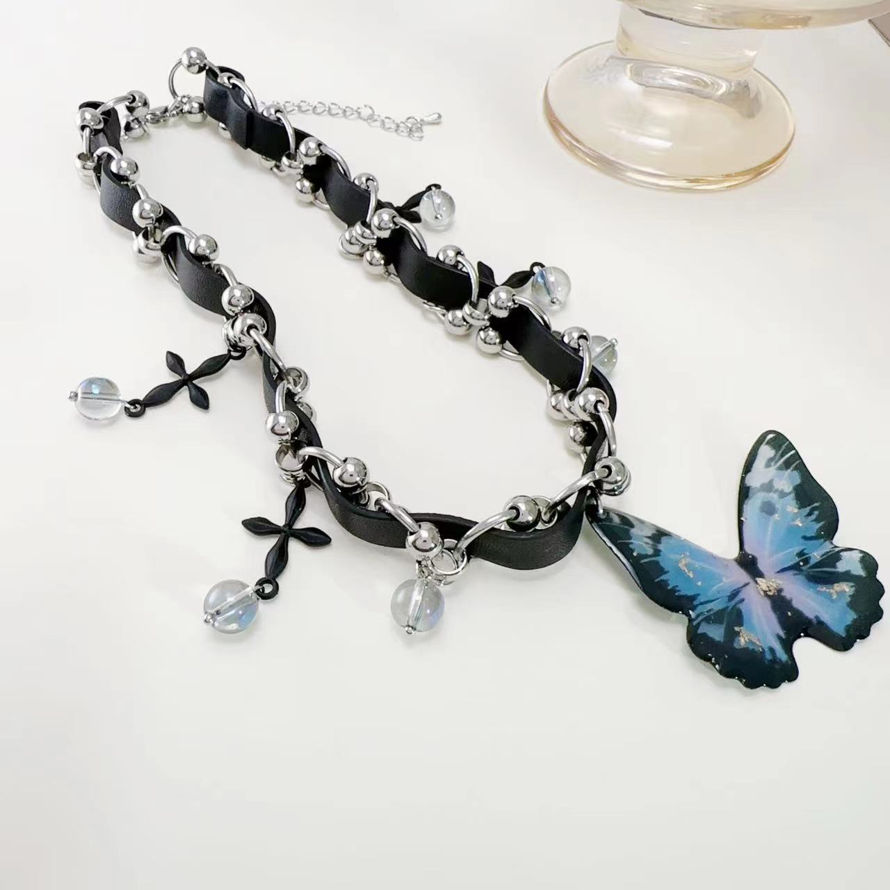 Butterfly Subculture Collar Female All Match Necklaces