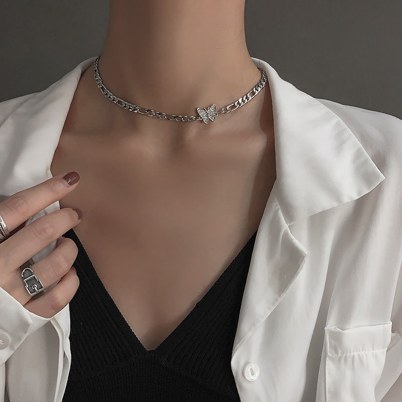 Style Titane Acier Colliers de mode de luxe abordables