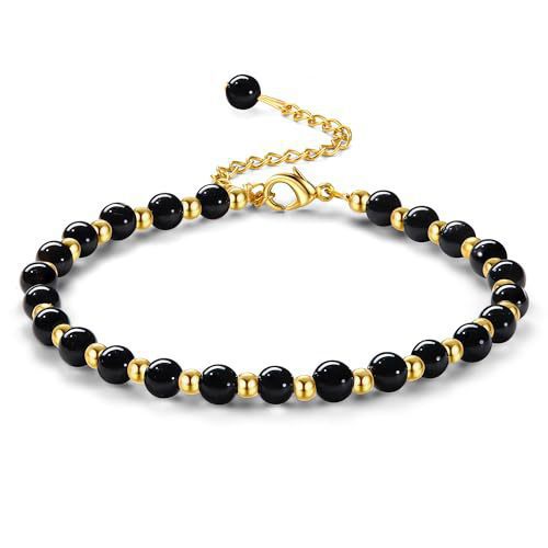 Natural Stone Adjustable Beaded Fashionable Maternity Moonstone Bracelet