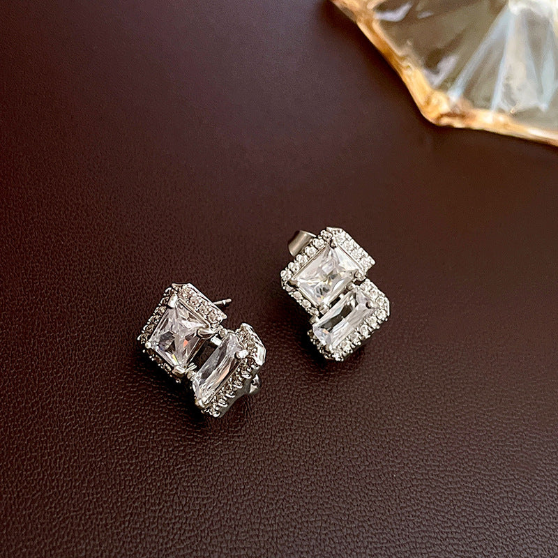 Bagues en Zircon avec nœud papillon, goutte d'eau, perle, abordable, luxe, mode, haute qualité