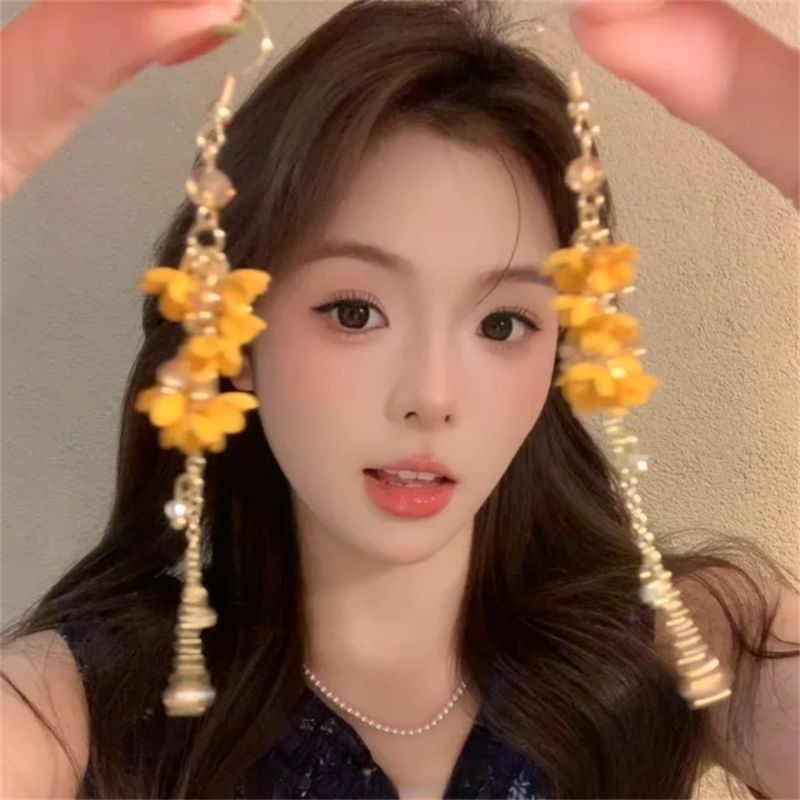 Women's At First Ethnic Tassel Are So Perfectly Flattering To The Earrings