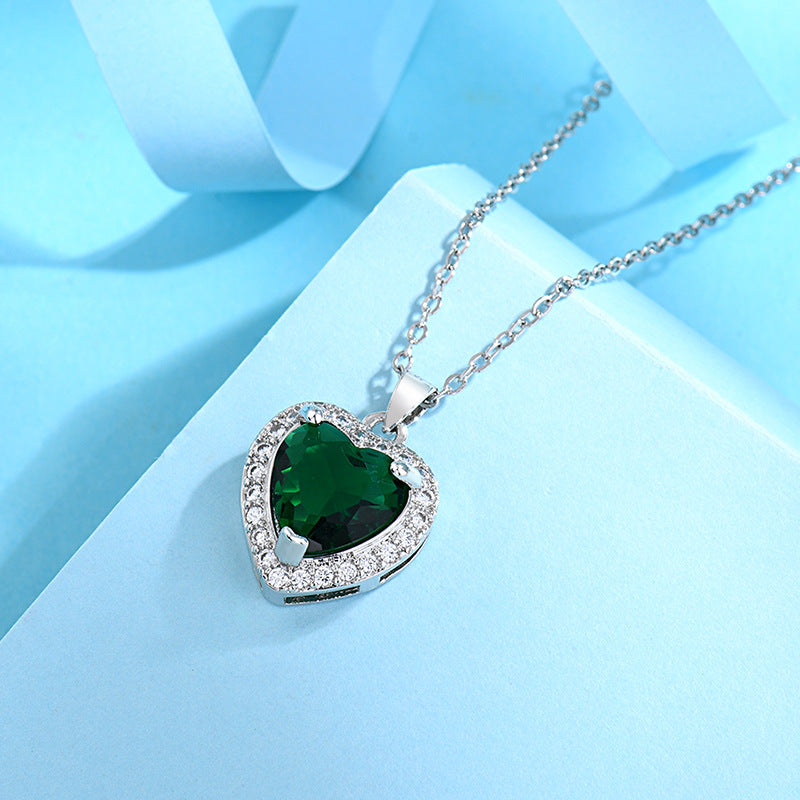 Colliers complets avec pendentif en forme de cœur personnalisé Titanic classique pour femmes