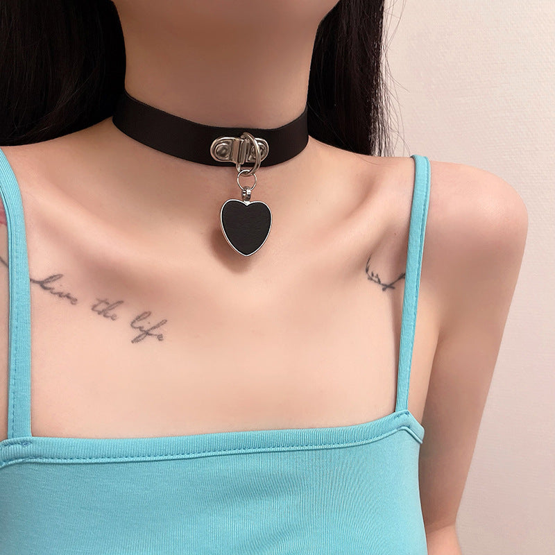 Collier de clavicule de personnalité de collier sexy accrocheur de bande de cou