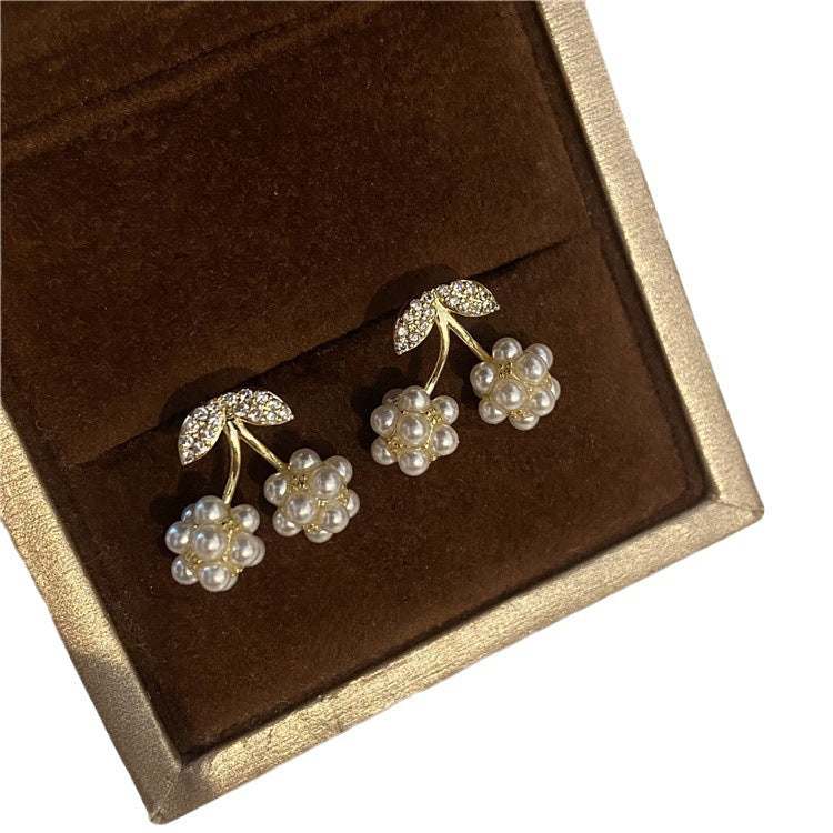 Boucles d'oreilles de personnalité douce et mignonne pour femme, Design de Niche