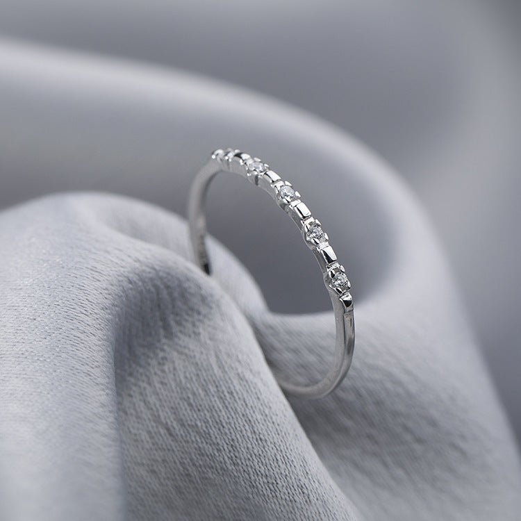 Offene weibliche leichte Luxus-Minority-Design-Hohe Ringe