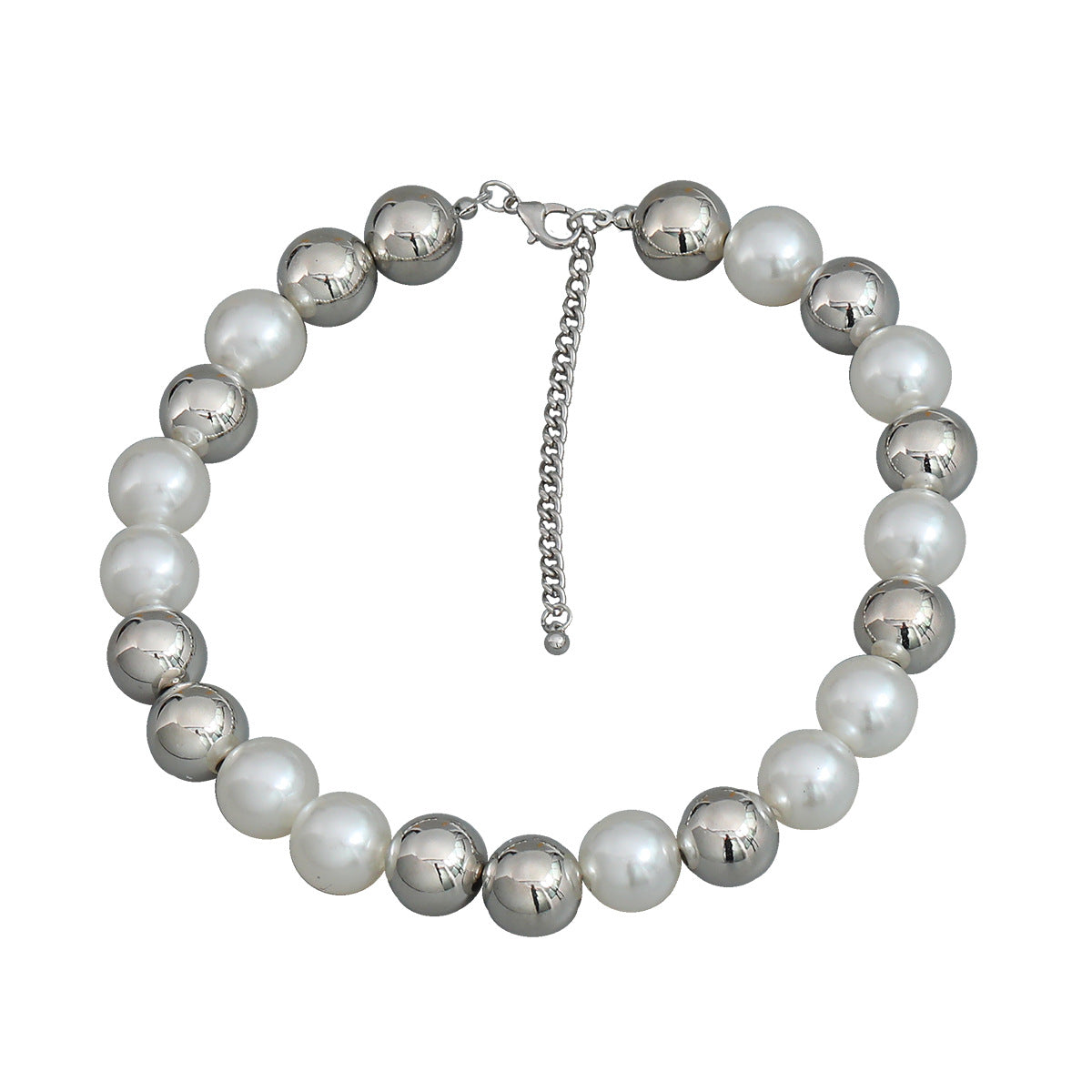 Women's Neck Accessories Fashion Style Round Beads Necklaces