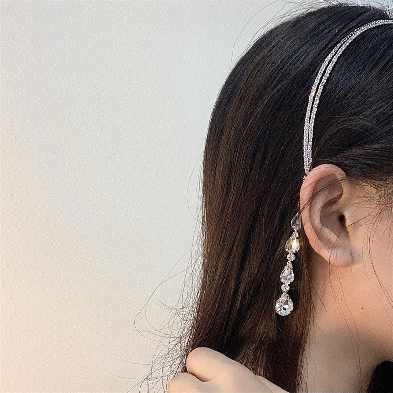 Minority Design Strass-Anhänger-Choker-Schlüsselbein-Halsketten