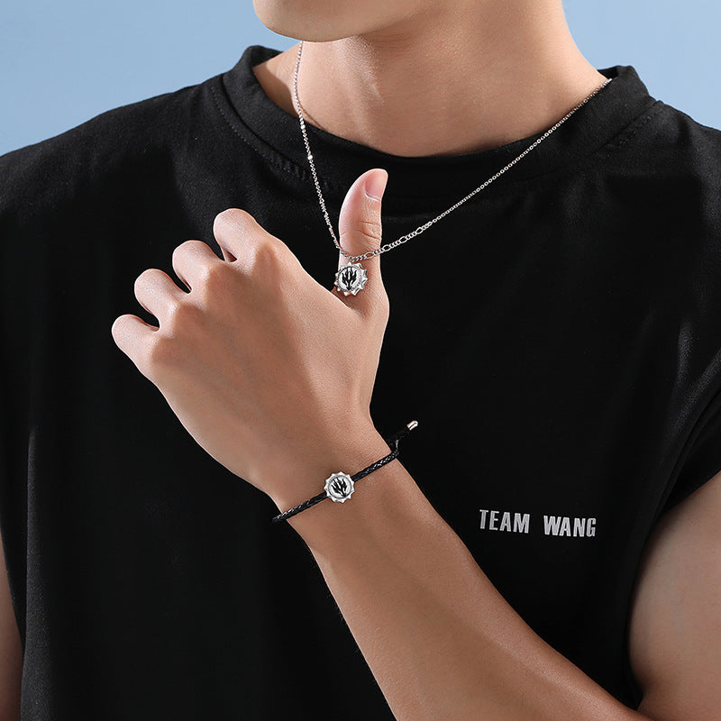 Men's Trendy Dragon Light Luxury Clavicle Chain Necklaces