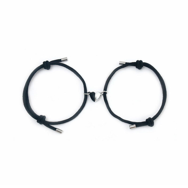Damen & Herren & Liebesmagnet-Paarpaar und Armbänder