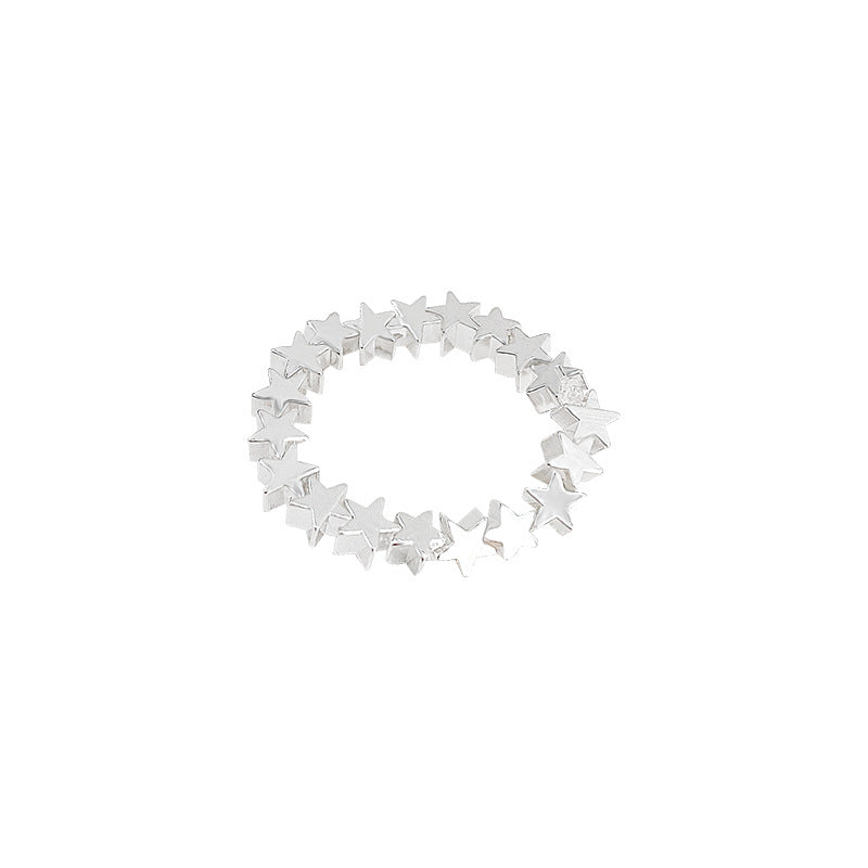 Small Pieces Of Sier Female Style Rings
