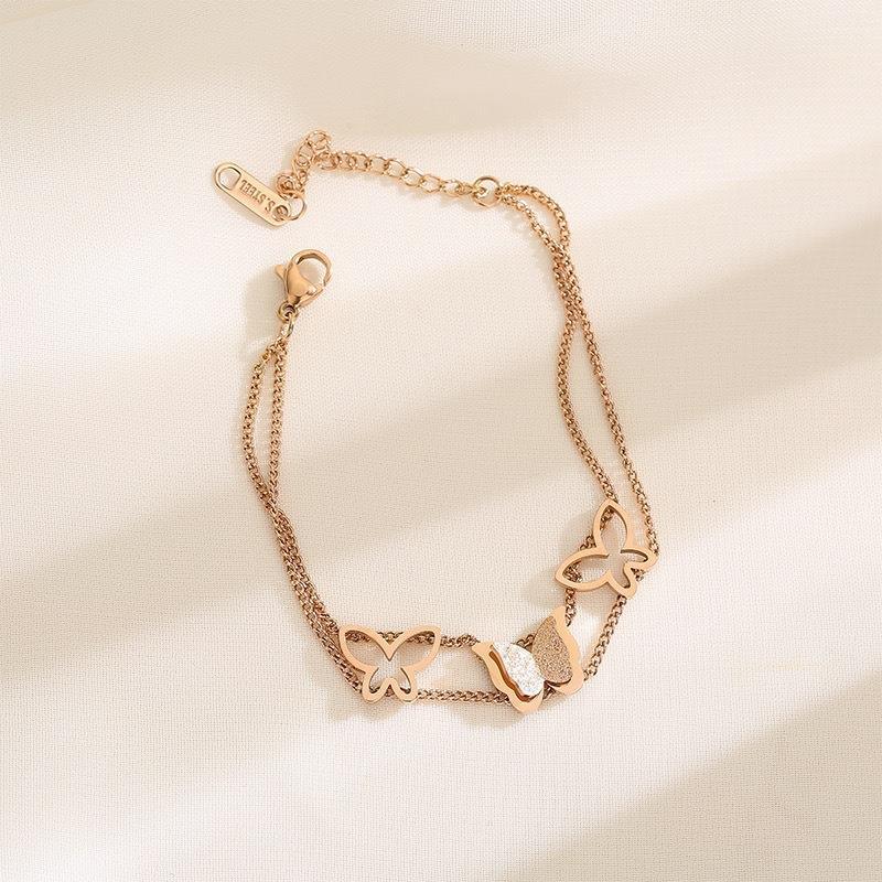 Design High-grade Butterfly Valentine's Day Birthday Gifts For Bracelets