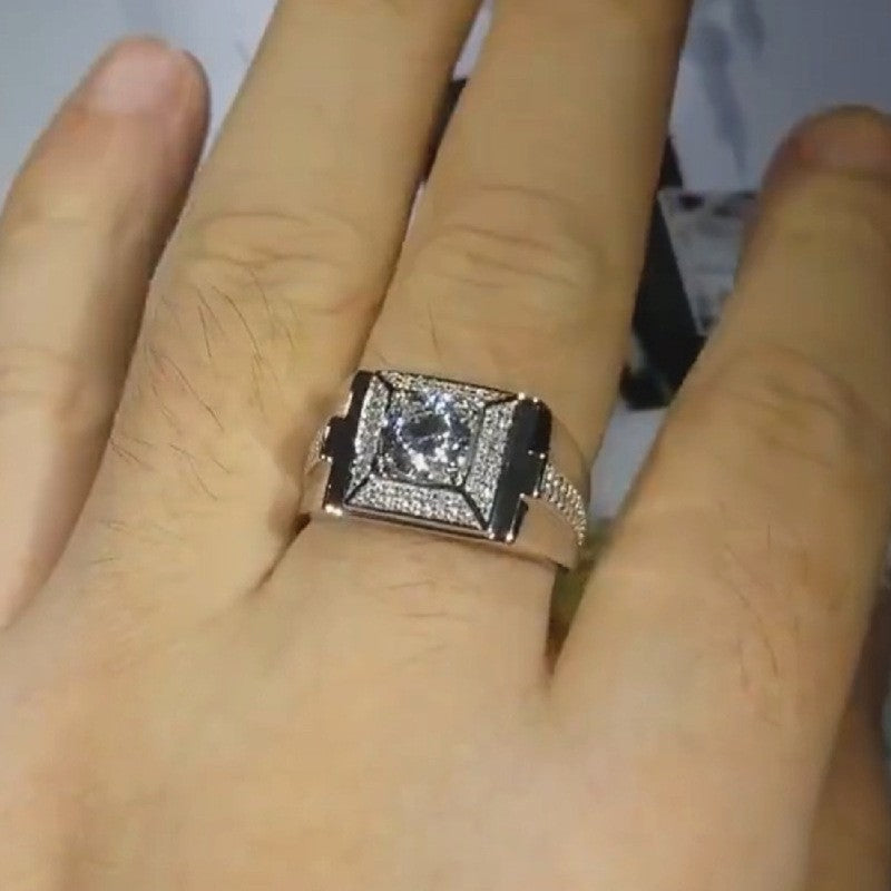 Herren-Karat-offene, luxuriöse, elegante Ringe in Heritage-Qualität