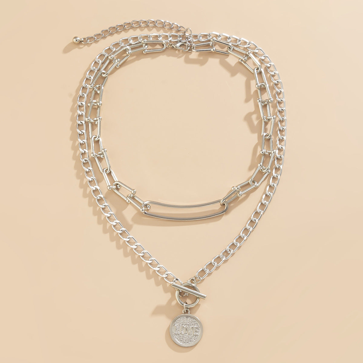 Letters Pendant Neck Accessories Niche Bag Necklaces