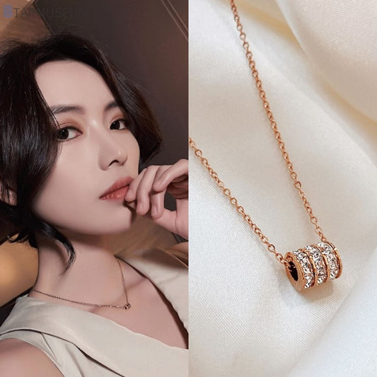 Damen-Anhänger mit kleiner Taille für trendige, schlichte, kalte Halsketten